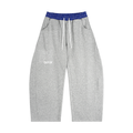 Plaid Waistband Barrel Sweatpants
