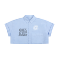 Out Of Women’s  Cropped Button Up Shirt