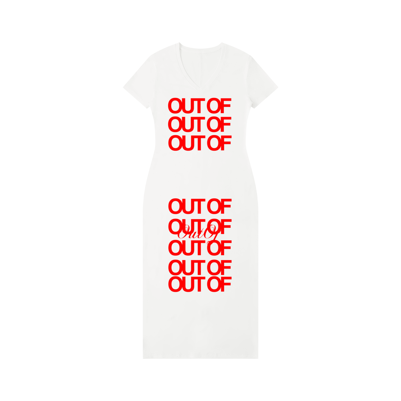Out Of Maxi Dress