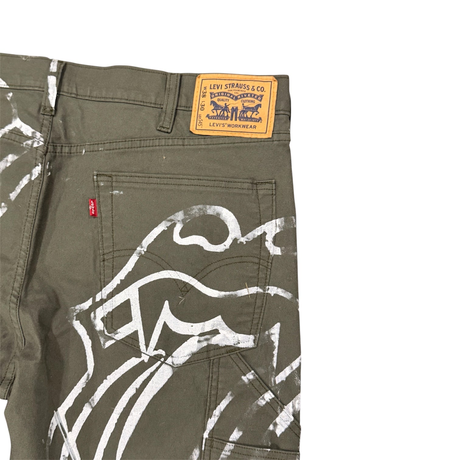 ScreenPrinted Levi’s Denim
