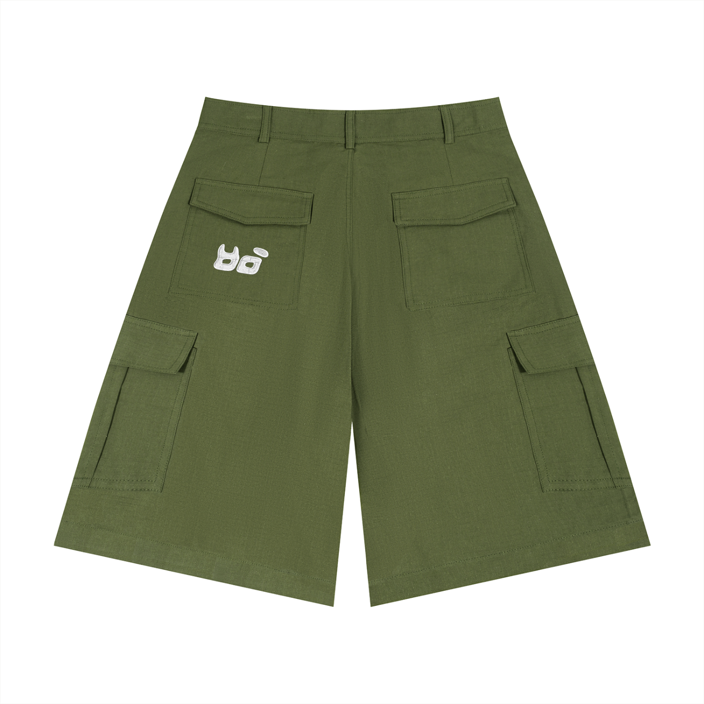 Unisex Woven Cargo Shorts