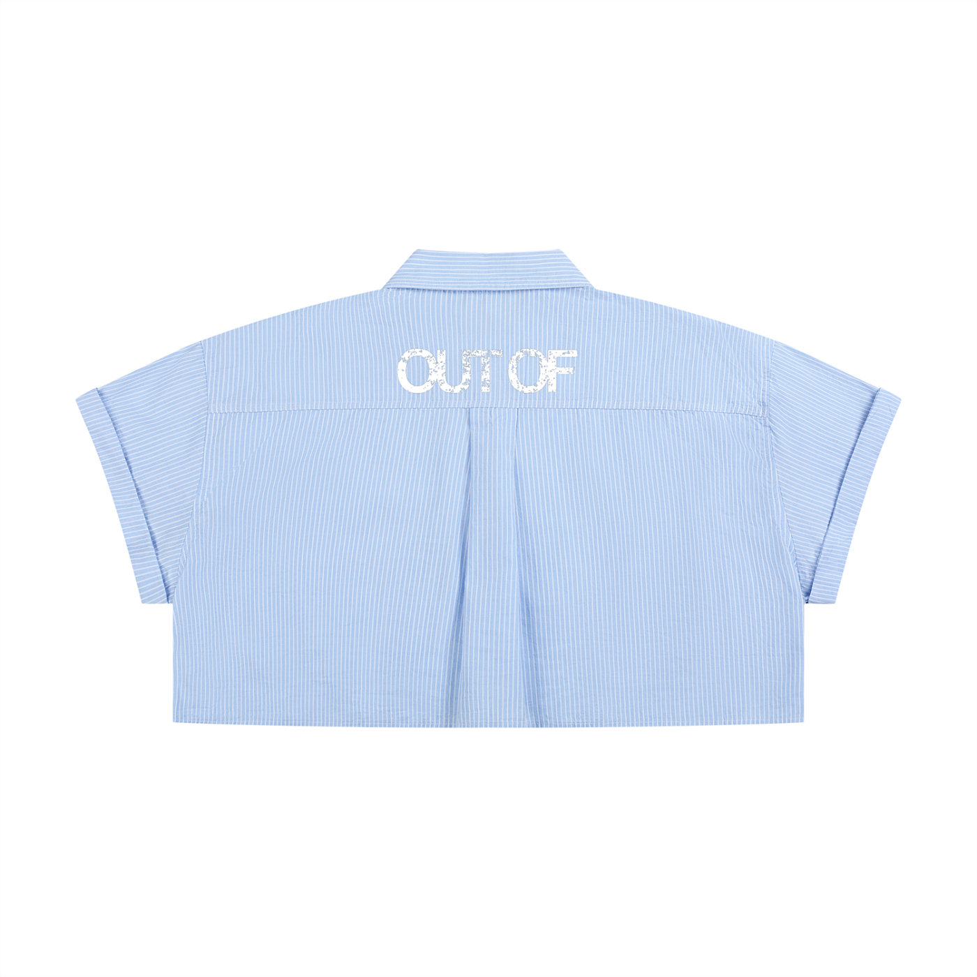 Out Of Women’s  Cropped Button Up Shirt