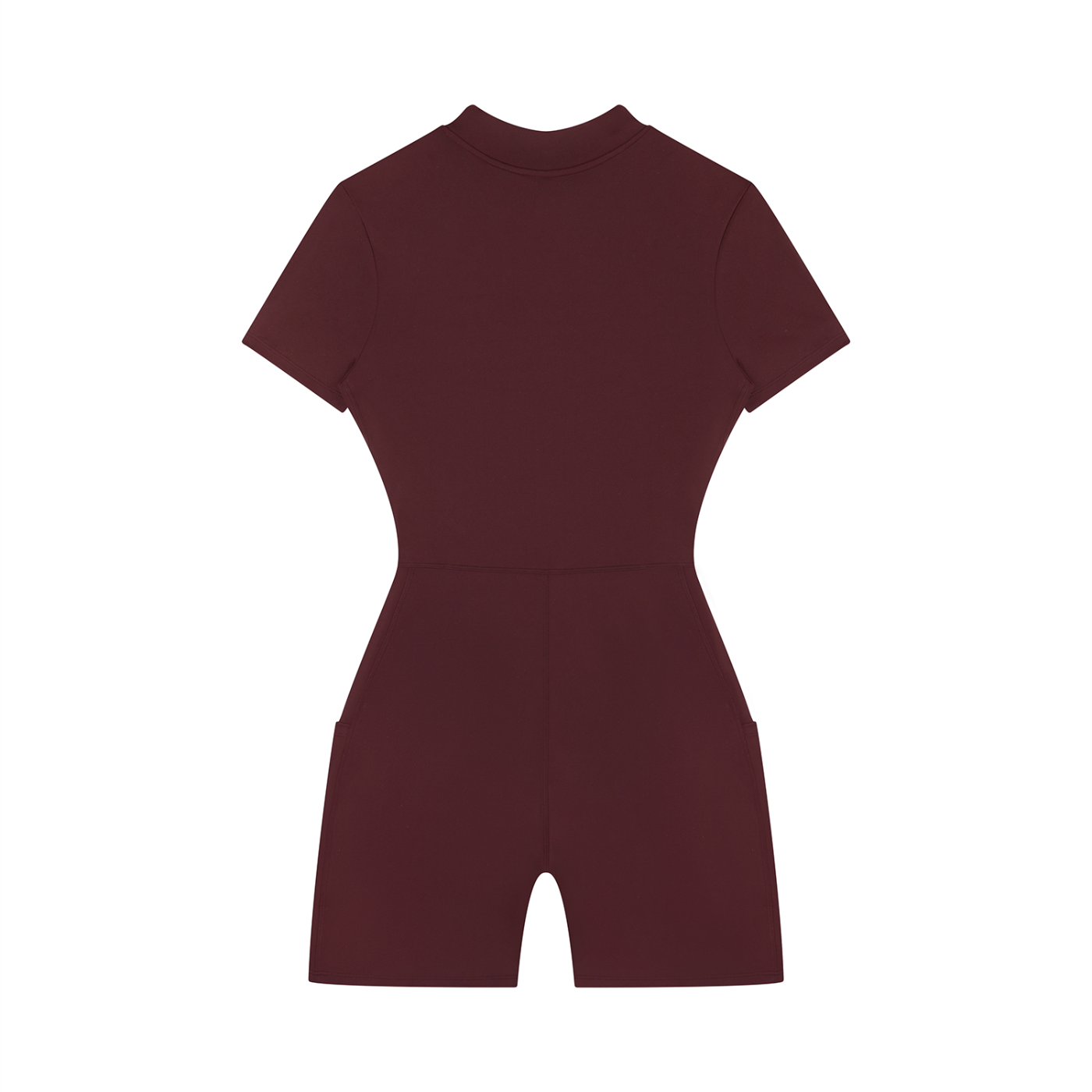 Out Of Women's Quarter-Zip Short Sleeve Romper