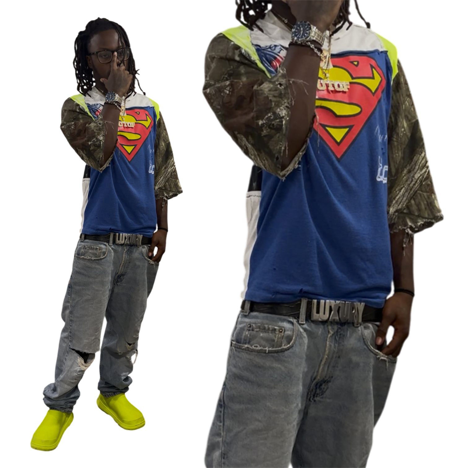 Reconstructed SuperMan Tee