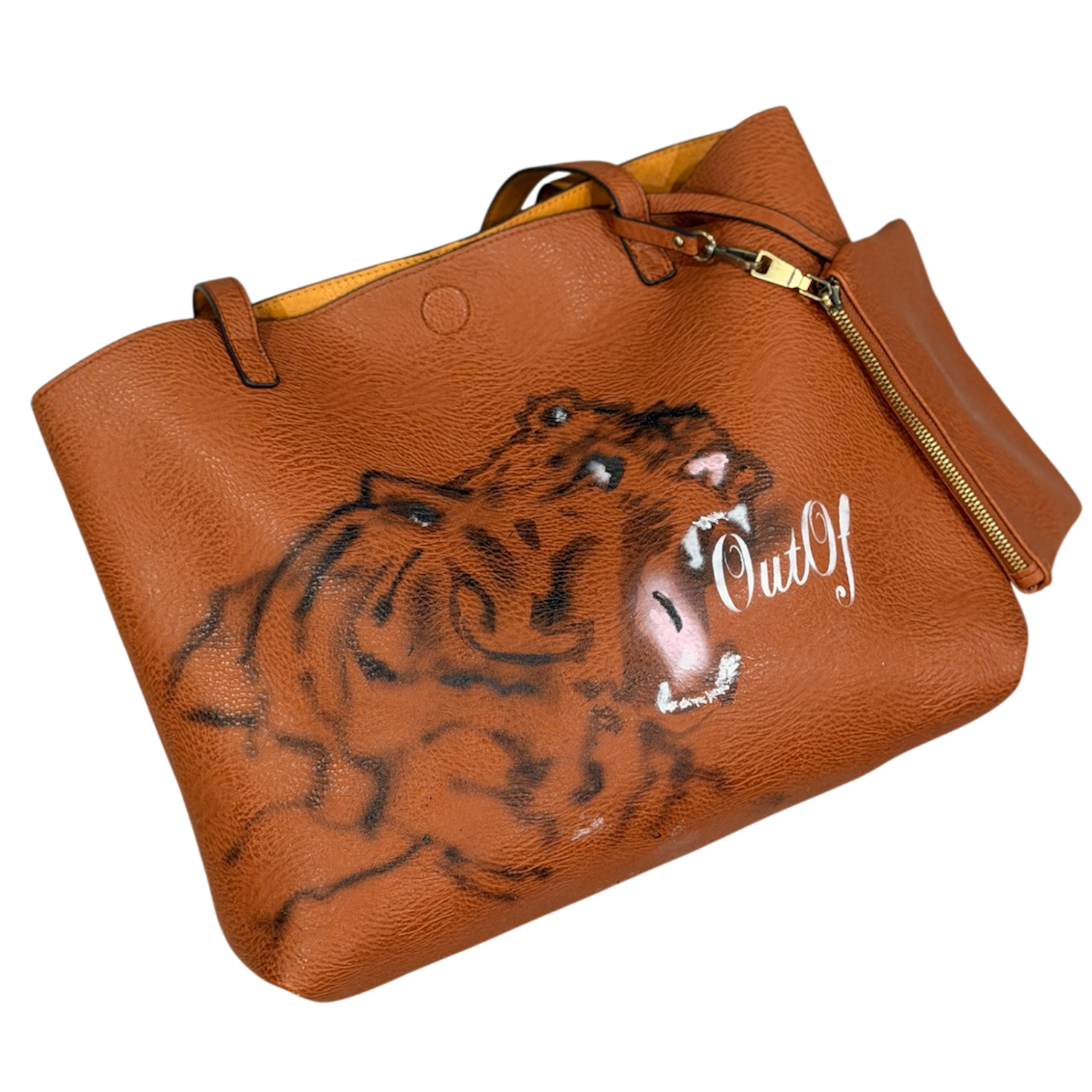 Out Of Tiger Purse