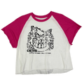 Out Of Chaos Multi Color Baby Tee