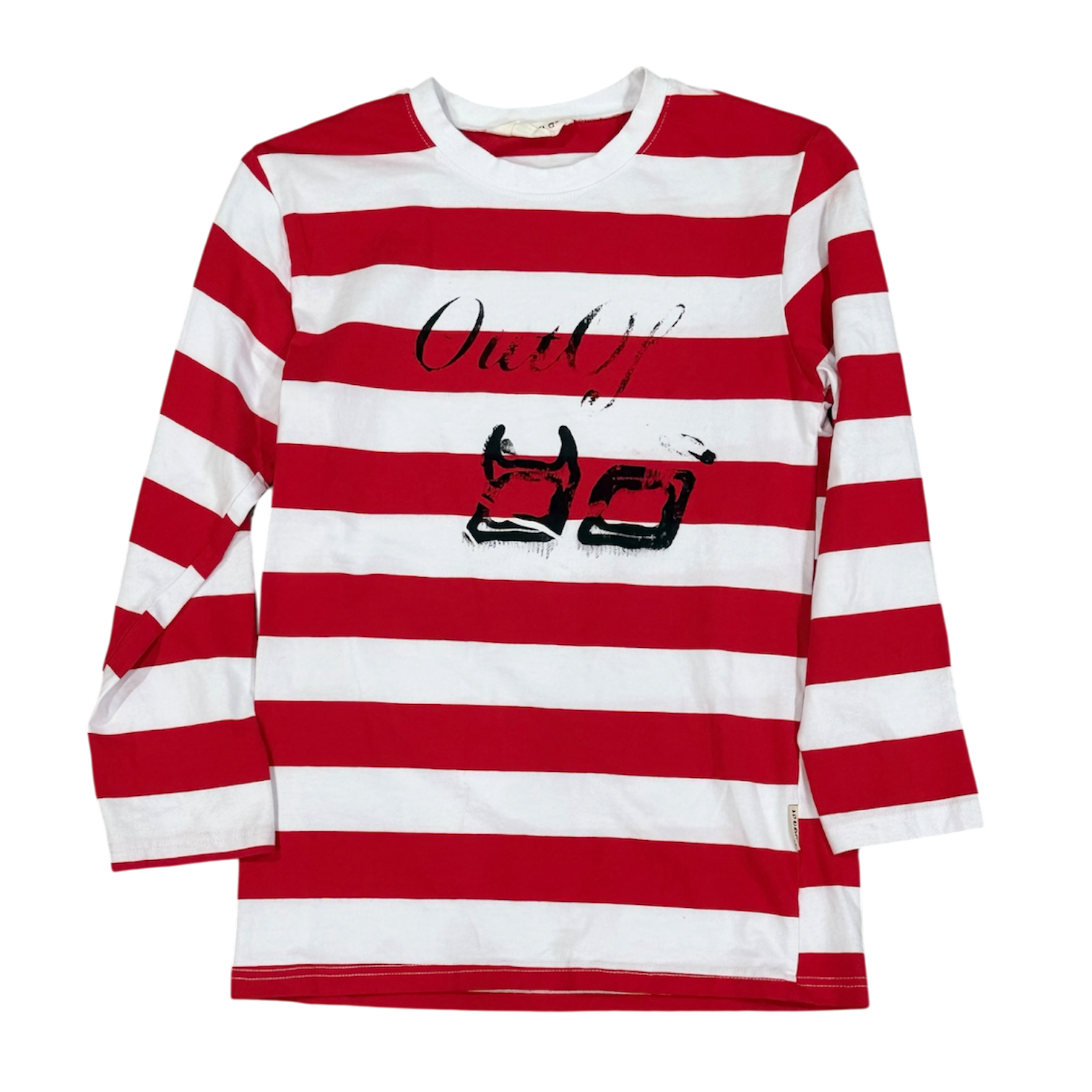 Out Of Logo Stripped Tee