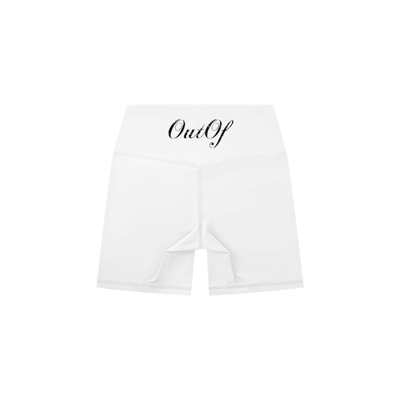 Out Of Biker Shorts - Whte