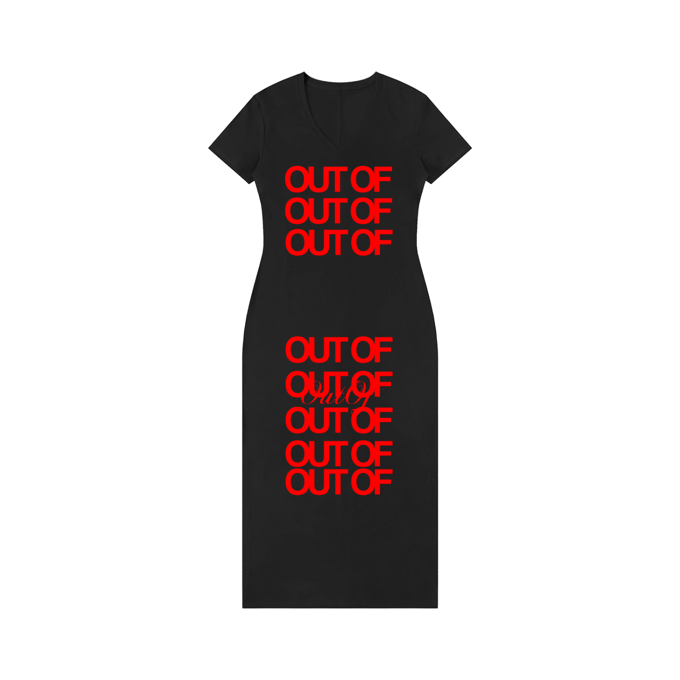 Out Of Maxi Dress